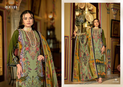 Mahira Vol 4 Romani Cotton Karachi Salwar Suits Wholesaler India