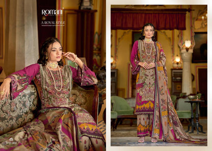 Mahira Vol 4 Romani Cotton Karachi Salwar Suits Wholesaler India
