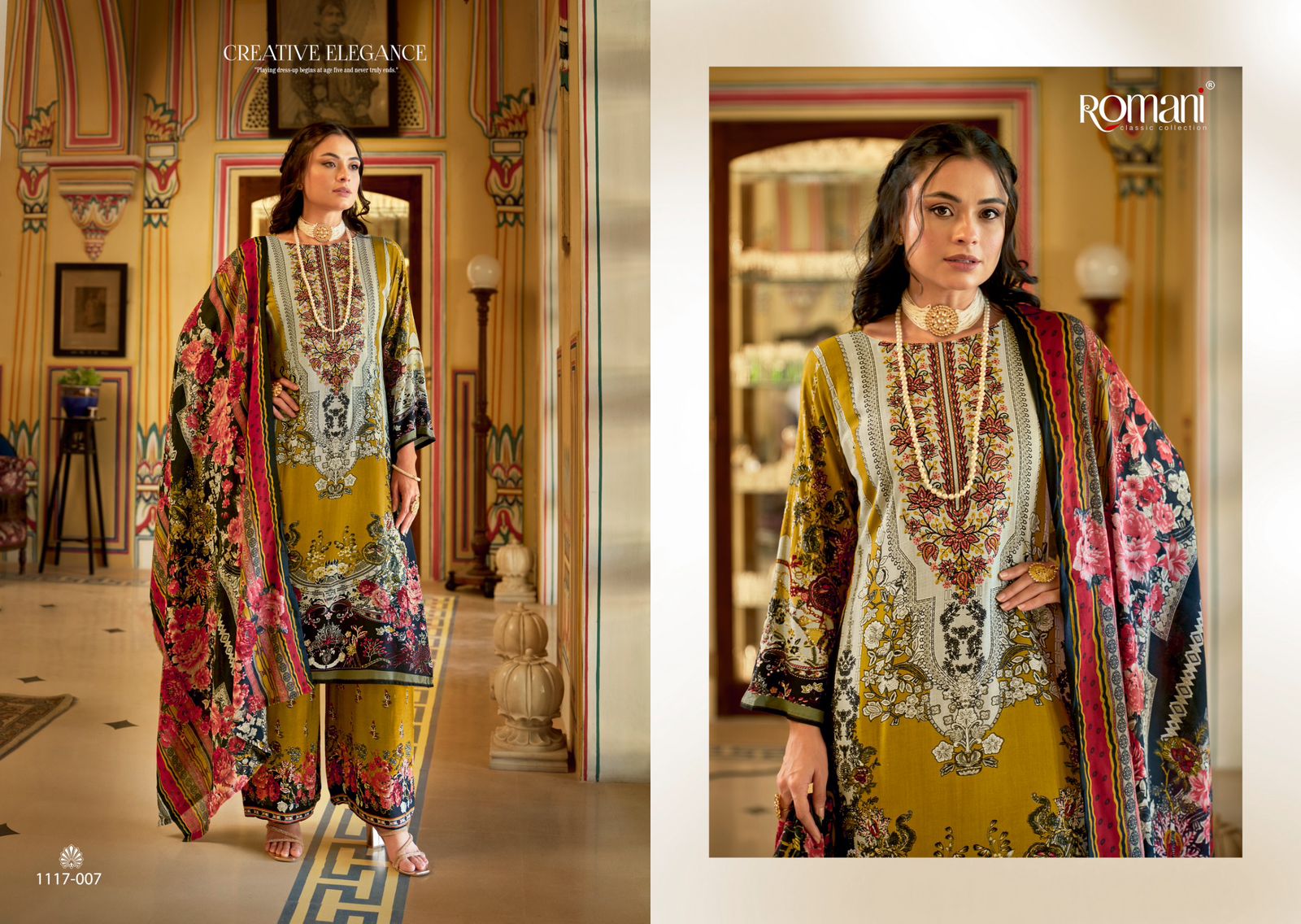 Mahira Vol 4 Romani Cotton Karachi Salwar Suits Wholesaler India