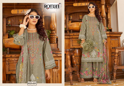 Mahira Vol 5 Romani Soft Cotton Karachi Salwar Suits Manufacturer Gujarat