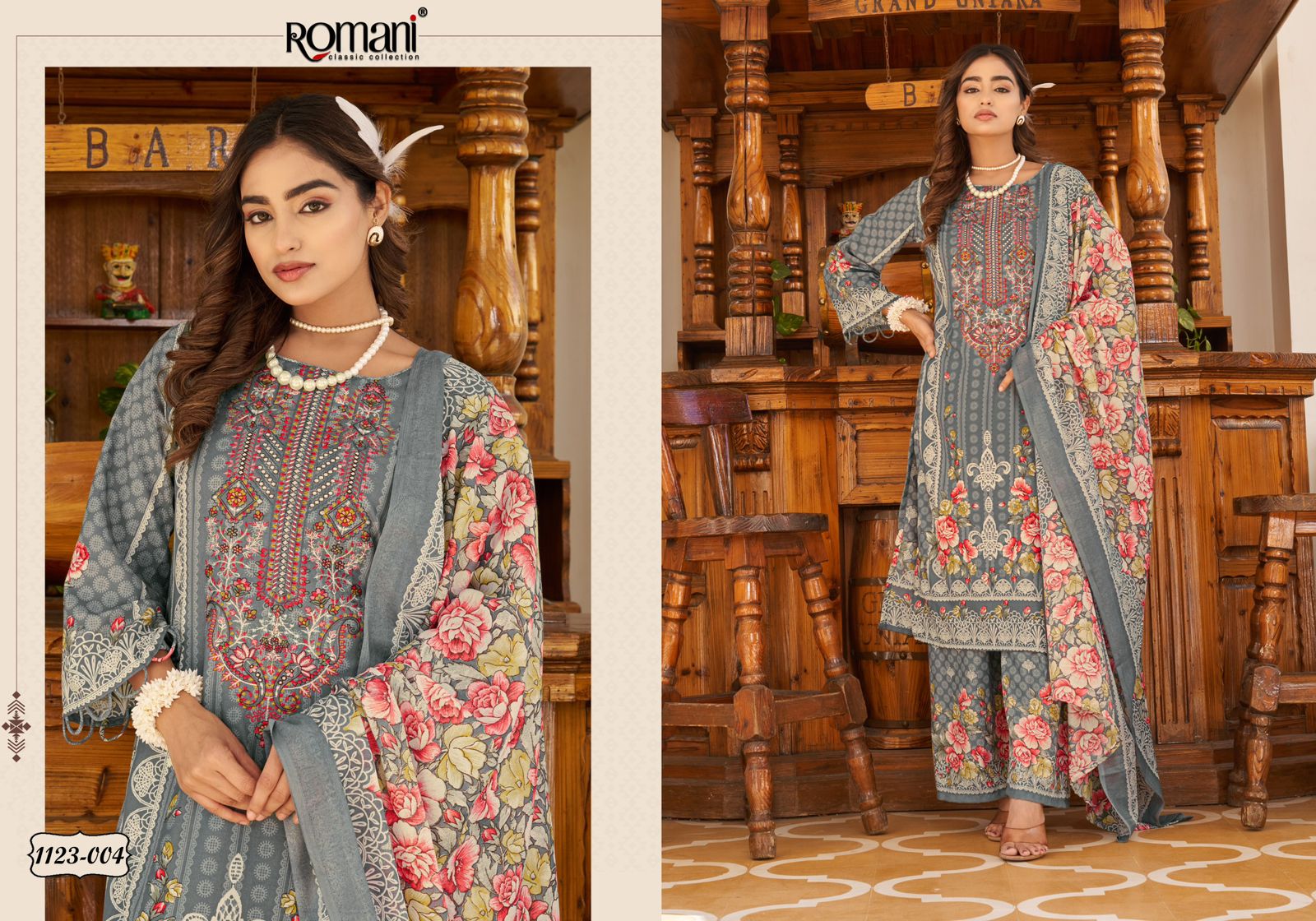 Mahira Vol 5 Romani Soft Cotton Karachi Salwar Suits Manufacturer Gujarat