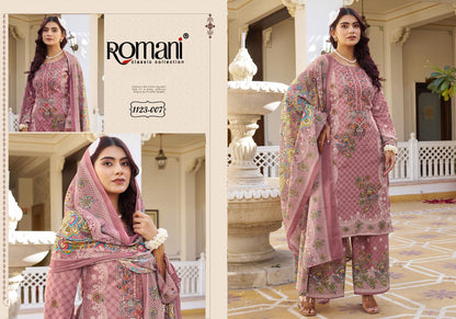 Mahira Vol 5 Romani Soft Cotton Karachi Salwar Suits Manufacturer Gujarat