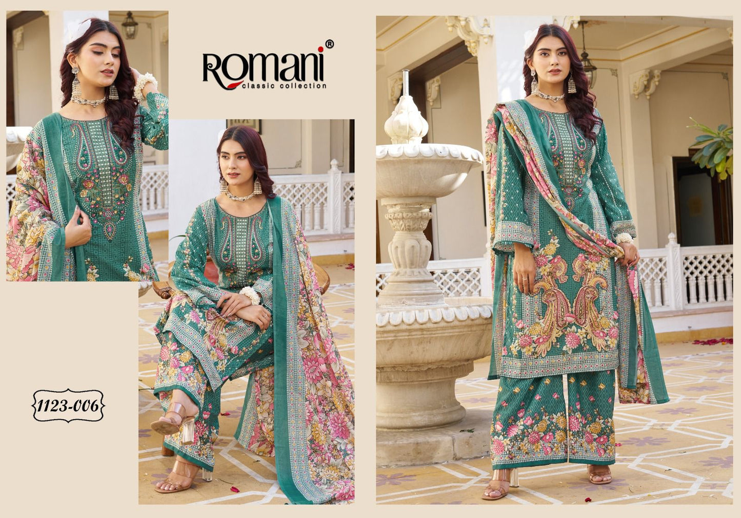 Mahira Vol 5 Romani Soft Cotton Karachi Salwar Suits Manufacturer Gujarat