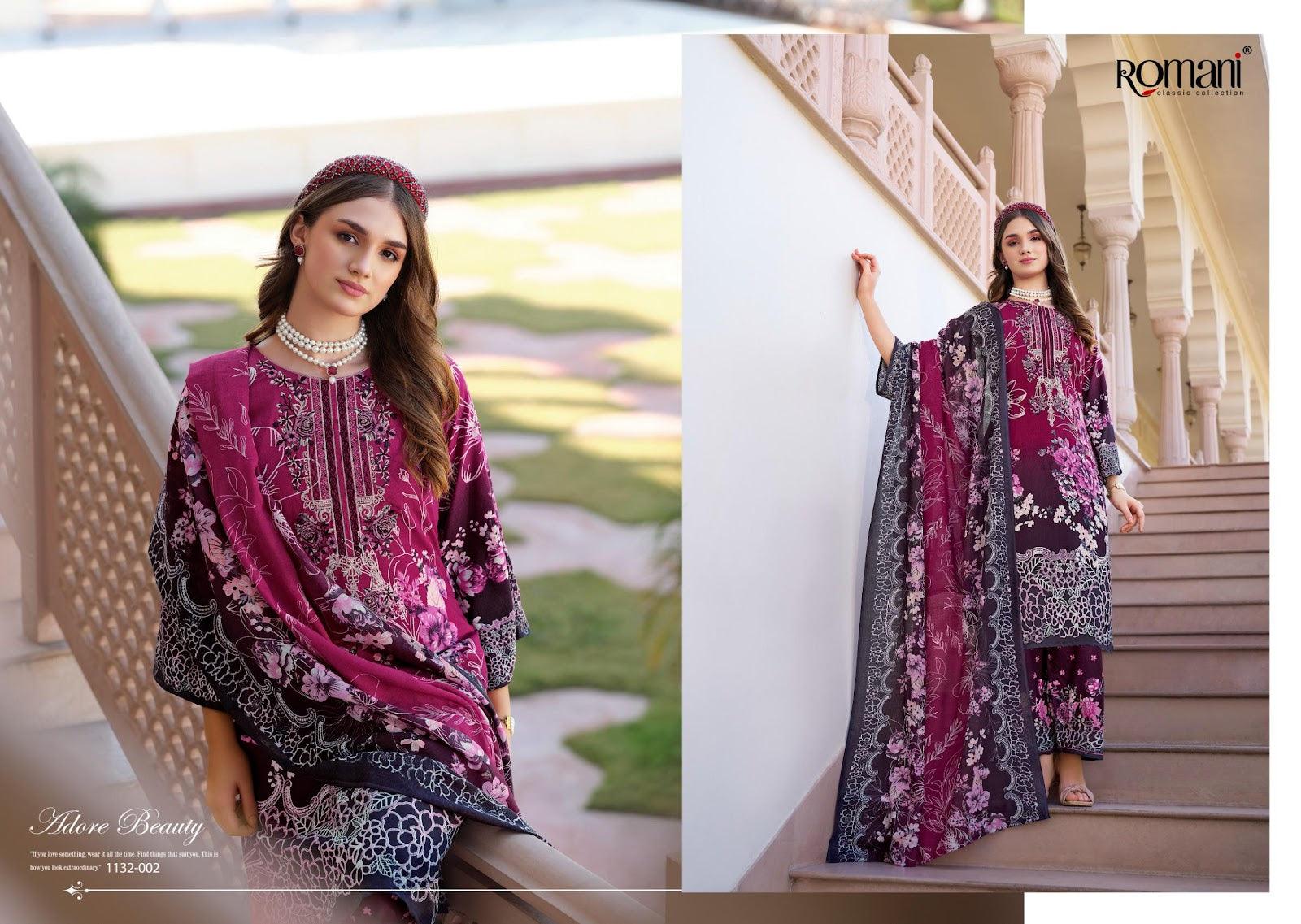 Mahira Vol 7 Romani Soft Cotton Karachi Salwar Suits Wholesaler Gujarat