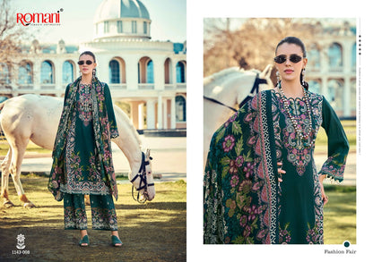 Mahira Vol 8 Romani Cotton Karachi Salwar Suits Wholesale Price