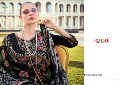 Mahira Vol 8 Romani Cotton Karachi Salwar Suits Wholesale Price