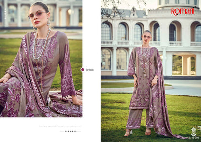 Mahira Vol 8 Romani Cotton Karachi Salwar Suits Wholesale Price