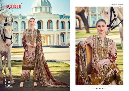 Mahira Vol 8 Romani Cotton Karachi Salwar Suits Wholesale Price