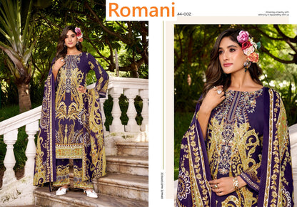 Mahira Vol 9 Romani Cotton Karachi Salwar Suits Wholesaler Gujarat