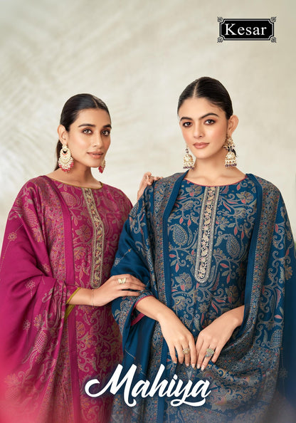 Mahiya Kesar Pashmina Suits Wholesaler