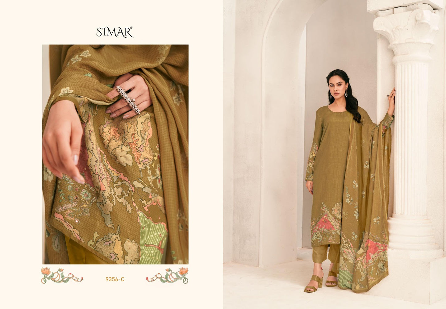 Mahiya Simar Pant Style Suits Exporter Gujarat
