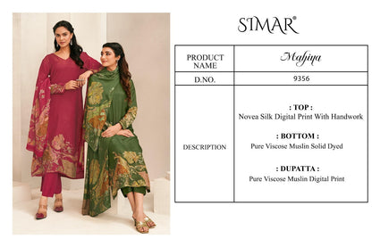 Mahiya Simar Pant Style Suits Exporter Gujarat