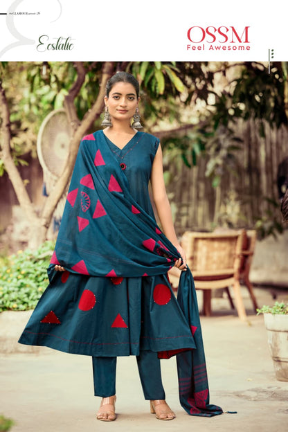 Mahiya Vol 2 Ossm Cotton Readymade Anarkali Suits Wholesale