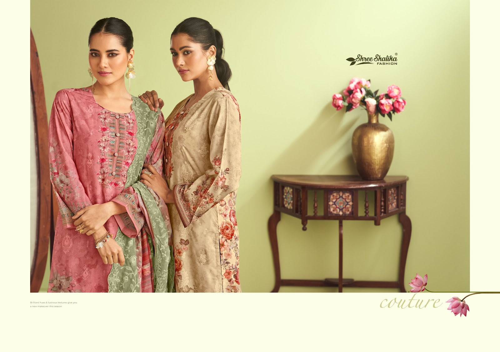 Mahjabeen Vol 13 Shree Shalika Fashion Cotton Lawn Karachi Salwar Suits Manufacturer Gujarat