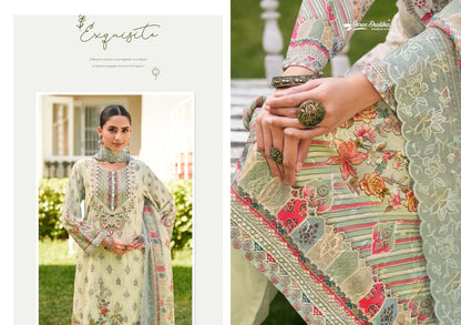 Mahjabeen Vol 19 Shree Shalika Fashion Cotton Lawn Pant Style Suits Wholesaler