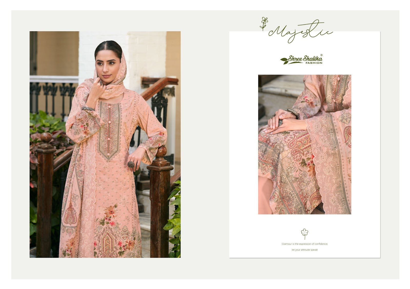Mahjabeen Vol 19 Shree Shalika Fashion Cotton Lawn Pant Style Suits Wholesaler