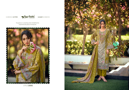 Mahjabeen Vol 20 Shree Shalika Fashion Cotton Lawn Pakistani Salwar Suits Manufacturer
