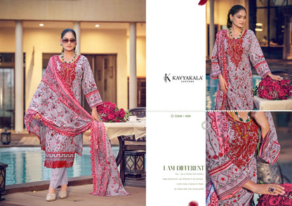 Mahnoor Kavyakala Lawn Cotton Karachi Salwar Suits Wholesaler India