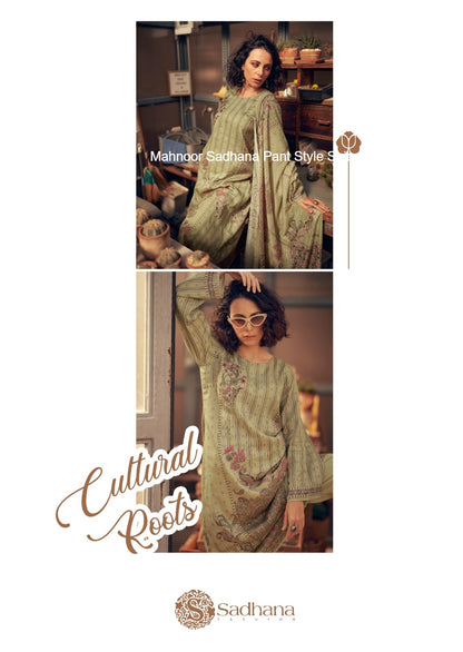 Mahnoor Sadhana Jam Cotton Pant Style Suits Manufacturer