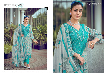 Mahnoor Vol 2 Kavyakala Lawn Cotton Karachi Salwar Suits Wholesale Price
