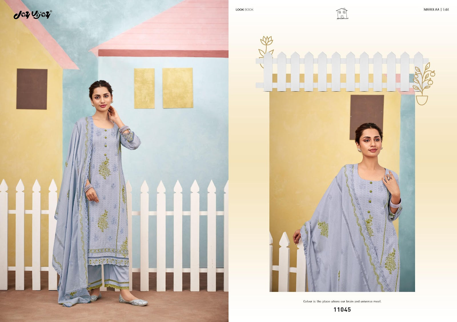 Maholla Jay Vijay Lino Cotton Pant Style Suits Wholesale Price