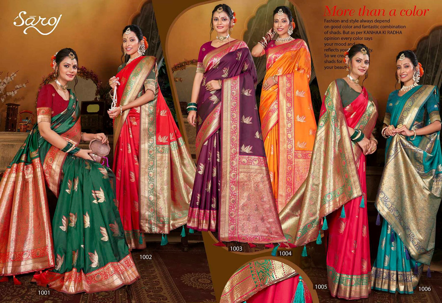 Mahotsav Vol 6 Saroj Silk Sarees Exporter Ahmedabad