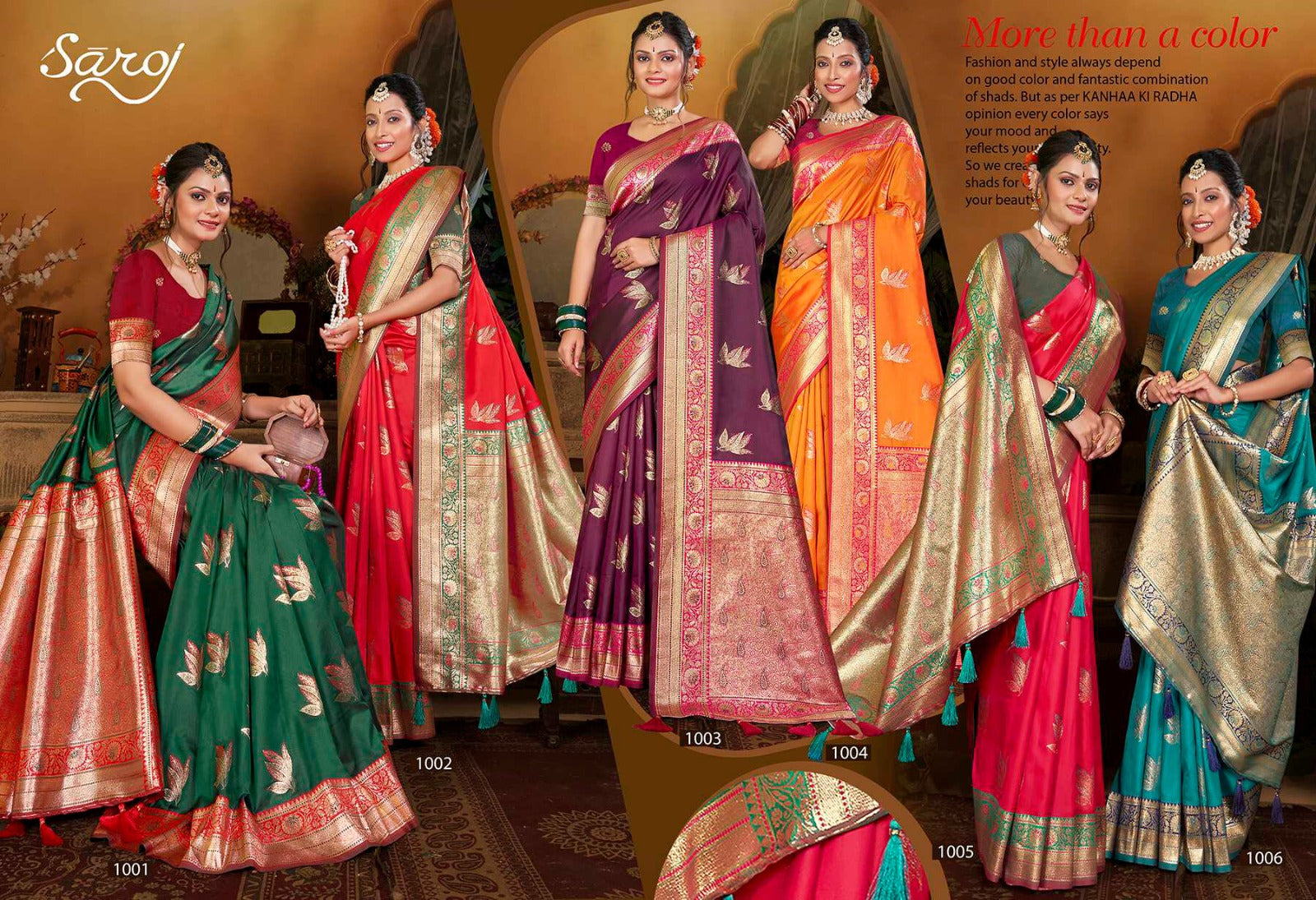 Mahotsav Vol 6 Saroj Silk Sarees Exporter Ahmedabad