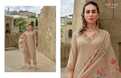 Mahra Lily Lali Viscose Readymade Pant Style Suits Wholesale Rate