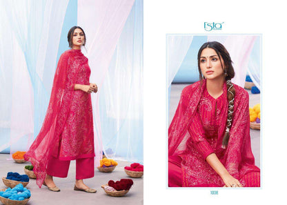 Mahreen Esta Designs Pure Muslin Plazzo Style Suits Supplier