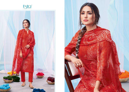Mahreen Esta Designs Pure Muslin Plazzo Style Suits Supplier