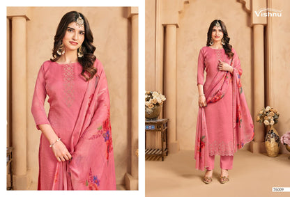 Mahroof Vishnu Impex Moss Pant Style Suits Supplier India