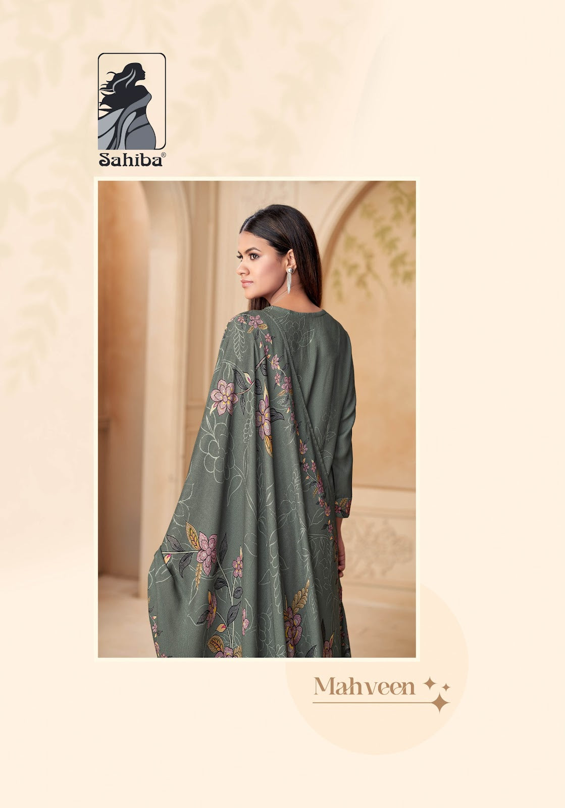 mahveen sahiba twill pashmina suits manufacturer ahmedabad