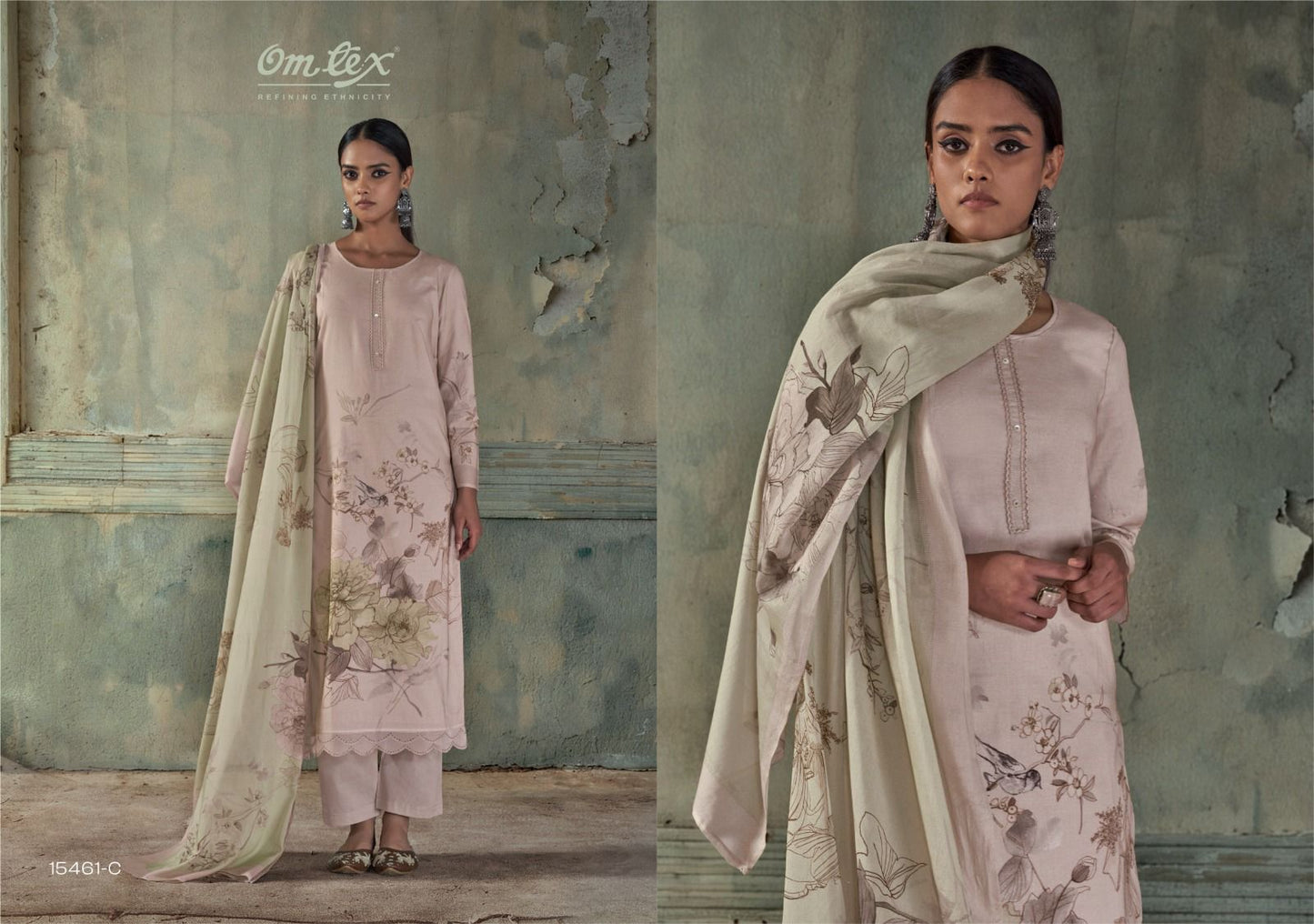 Maira Omtex Lawn Cotton Pant Style Suits Supplier Ahmedabad