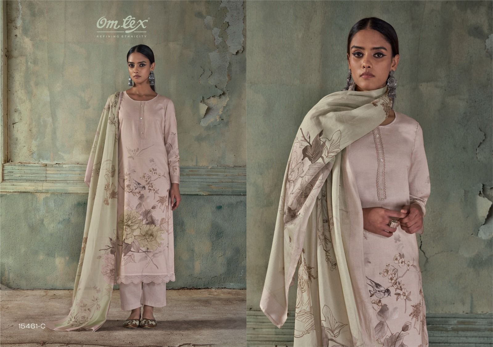 Maira Omtex Lawn Cotton Pant Style Suits Supplier Ahmedabad