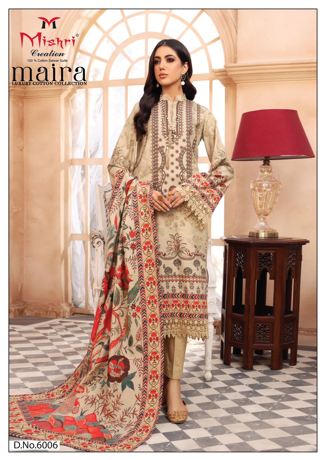 Maira Vol 1 Luxury Cotton Collection Mishri Karachi Salwar Suits Wholesaler