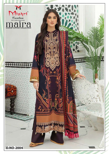Maira Vol 2 Luxury Cotton Collection Mishri Karachi Salwar Suits Wholesale Price