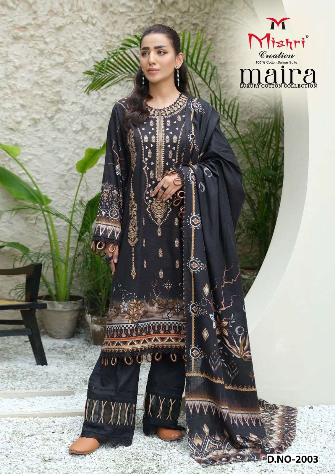 Maira Vol 2 Luxury Cotton Collection Mishri Karachi Salwar Suits Wholesale Price