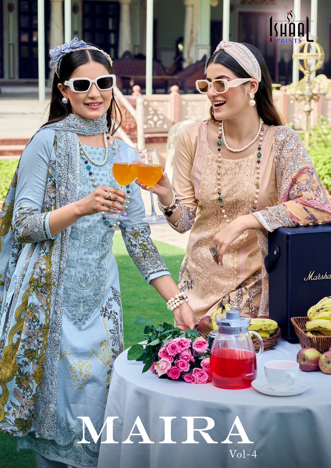 Maira Vol 4 Ishaal Prints Lawn Karachi Salwar Suits Wholesale Price