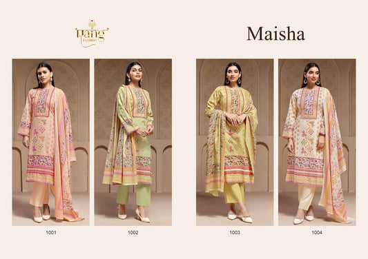 Maisha Rang Fashion Cotton Cambric Pant Style Suits Supplier Ahmedabad