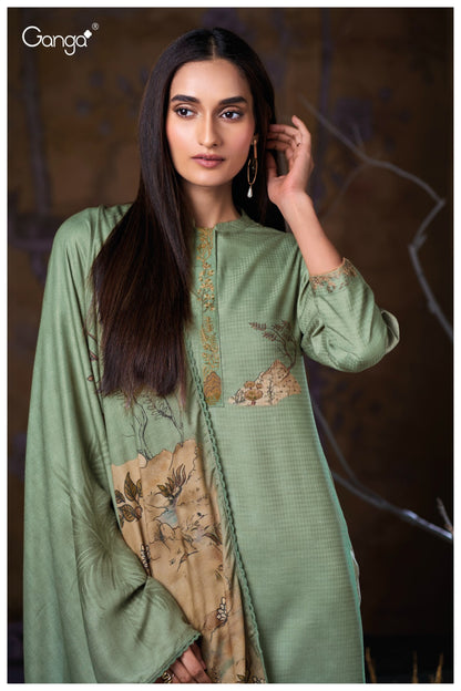 Maitreyi 3862 Ganga Pashmina Suits Wholesaler India