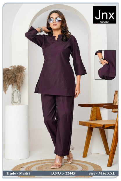 Maitri Jnx Co Ord Set Manufacturer Gujarat