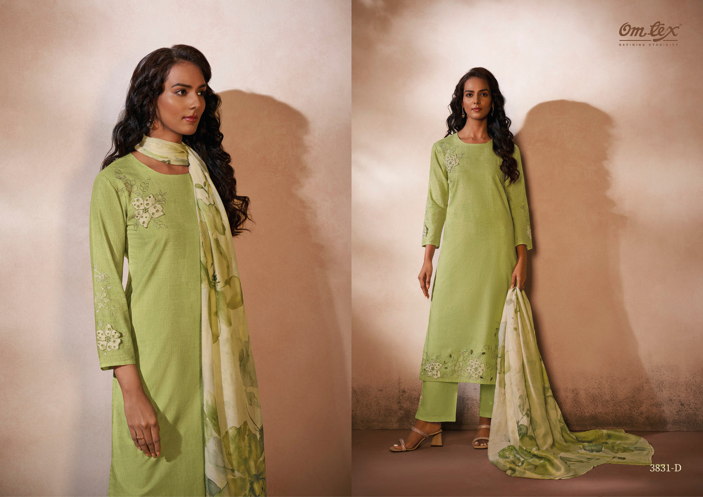 Maitri Omtex Lawn Cotton Pant Style Suits