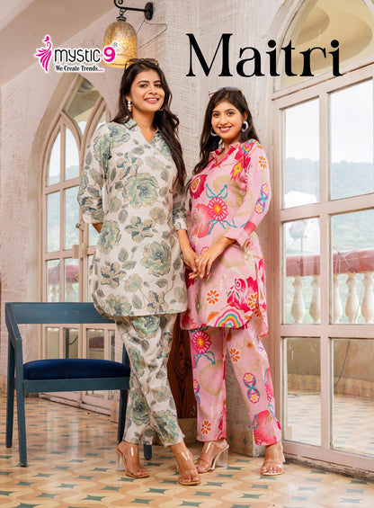 Maitri Vol 2 Mystic 9 Vertican Co Ord Set Wholesale Rate