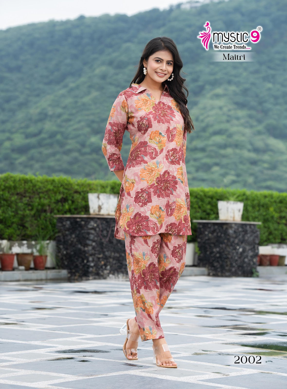 Maitri Vol 2 Mystic 9 Vertican Co Ord Set Wholesale Rate