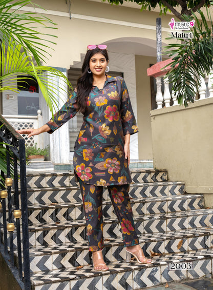 Maitri Vol 2 Mystic 9 Vertican Co Ord Set Wholesale Rate