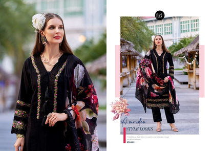 Majestic Belliza Designer Studio Roman Silk Karachi Salwar Suits Exporter