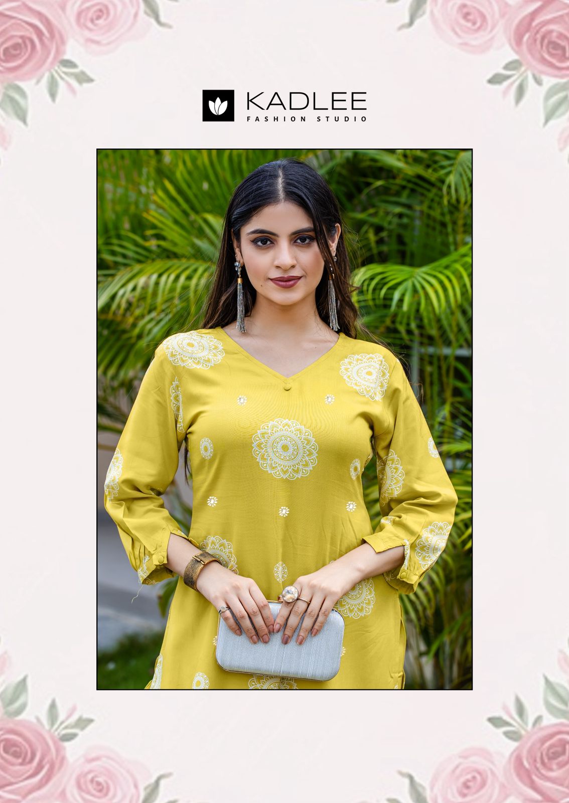 Majestica Kadlee Rayon Kurti Pant Set Wholesale