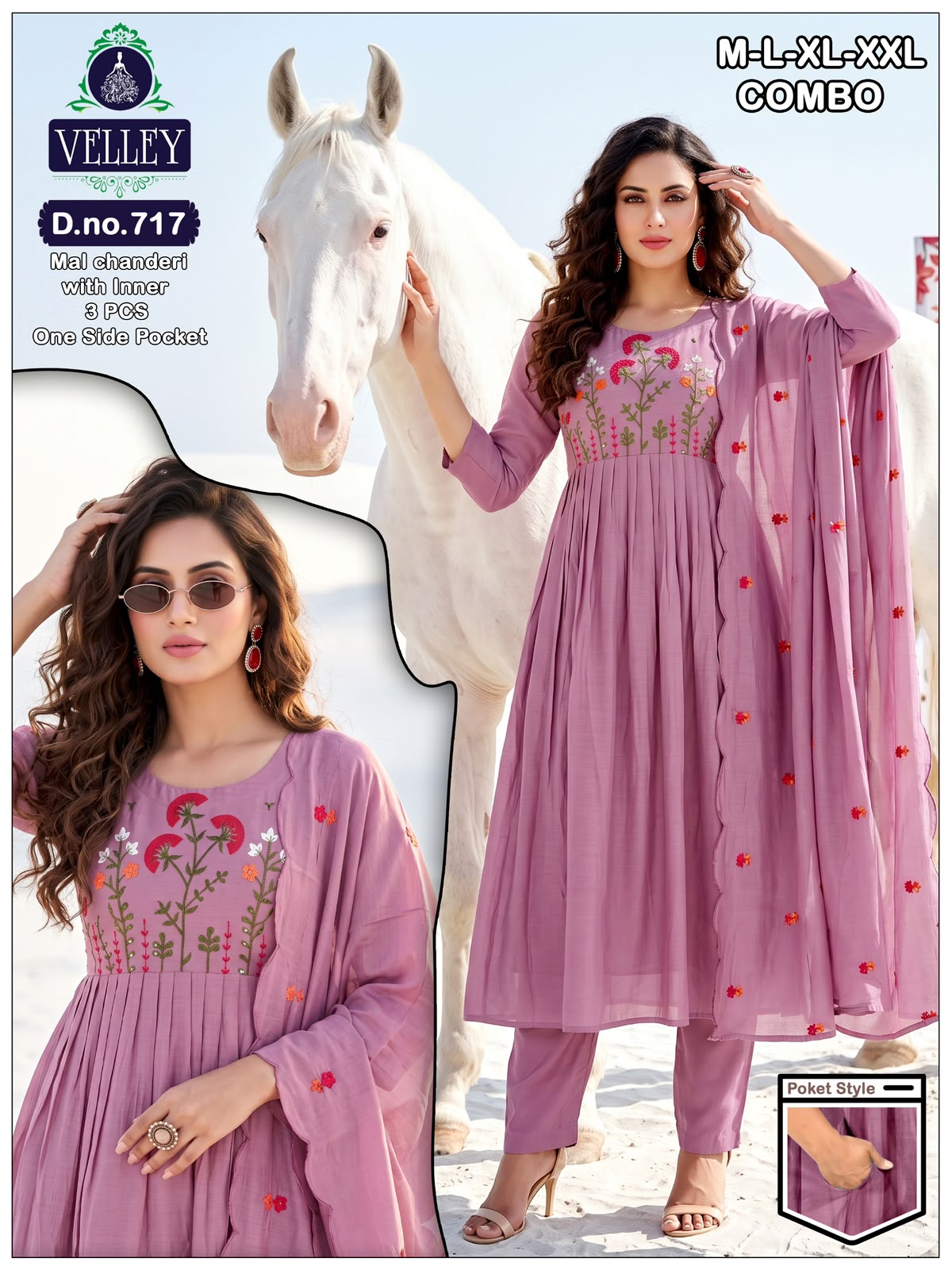 Mal Chanderi 2908 Velley Readymade Anarkali Suits Wholesaler Ahmedabad