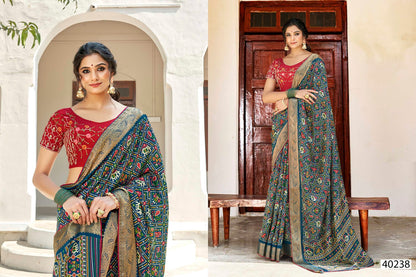 Malai Silk 3 5D Designer Silk Sarees Exporter India