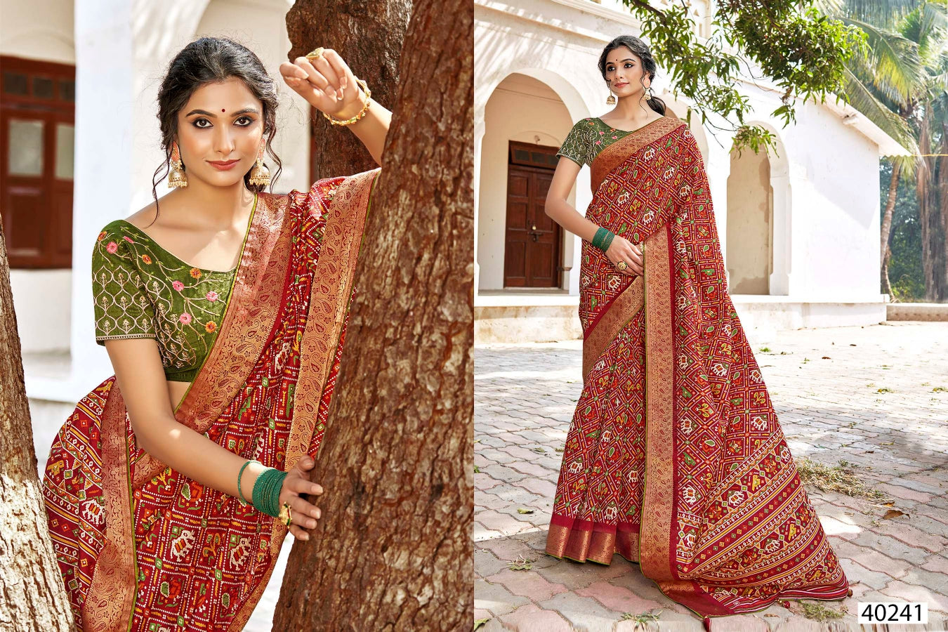 Malai Silk 3 5D Designer Silk Sarees Exporter India